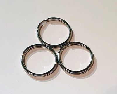 Stainless steel split ring